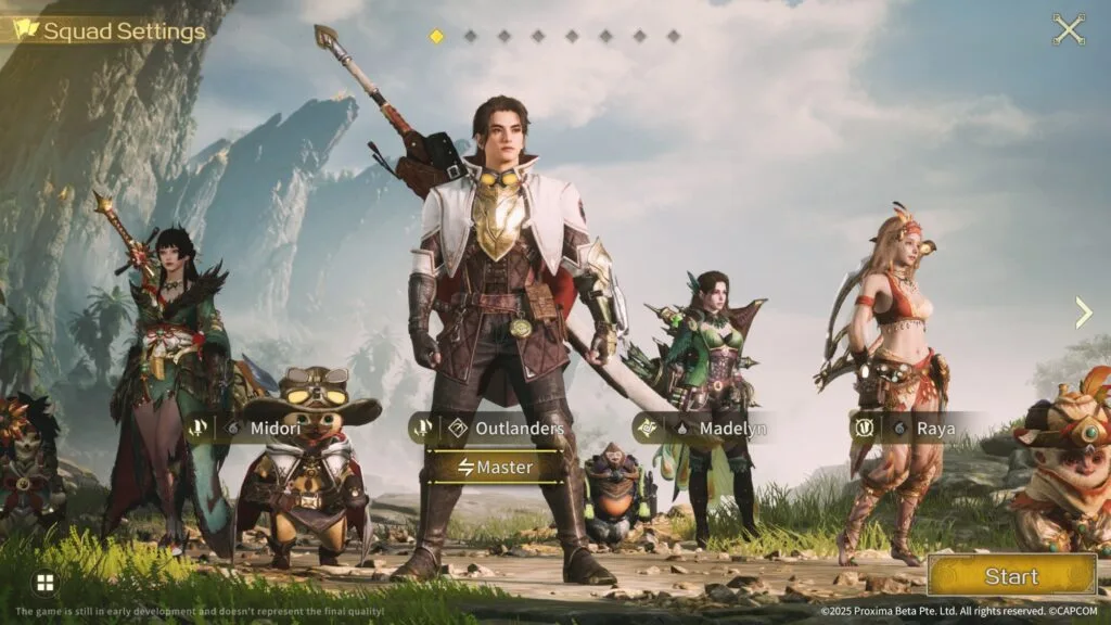 Monster Hunter Outlanders characters