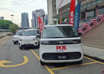 Pos Malaysia Electric Vans