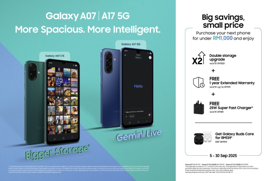 Samsung Galaxy A17 A07 launch promo