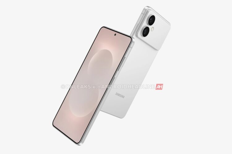 Samsung Galaxy S26 Edge render