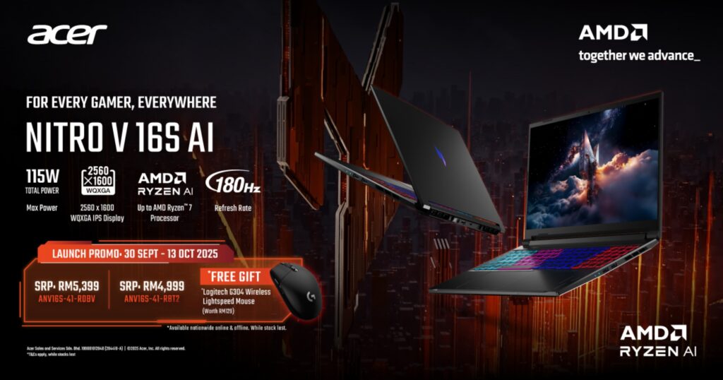 acer nitro v 16s launch malaysia