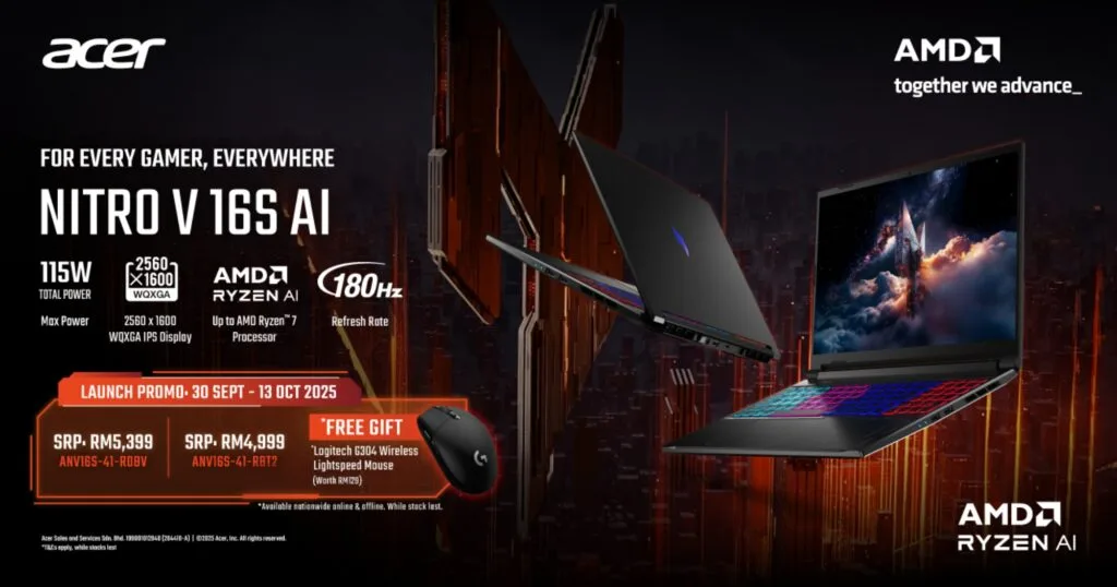 acer nitro v 16s launch malaysia