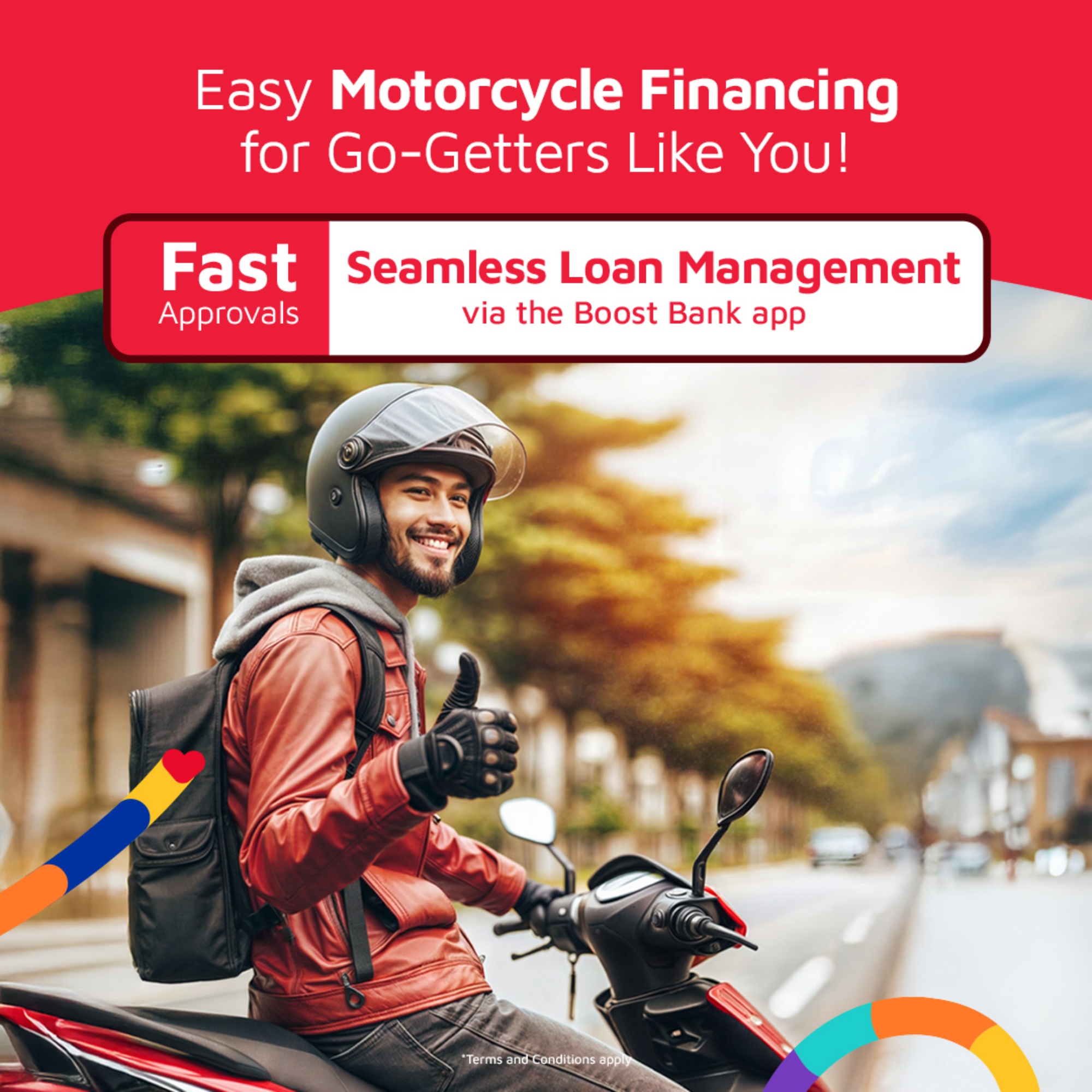 boost motorcycle loan