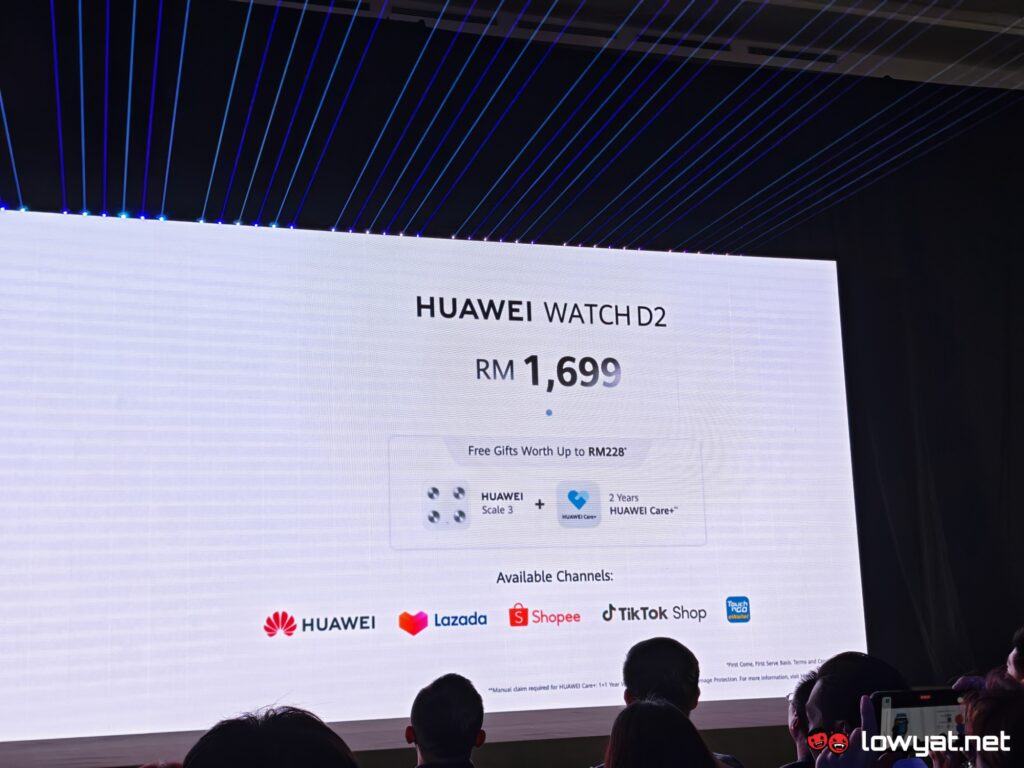 Huawei Watch D2 blue pricing