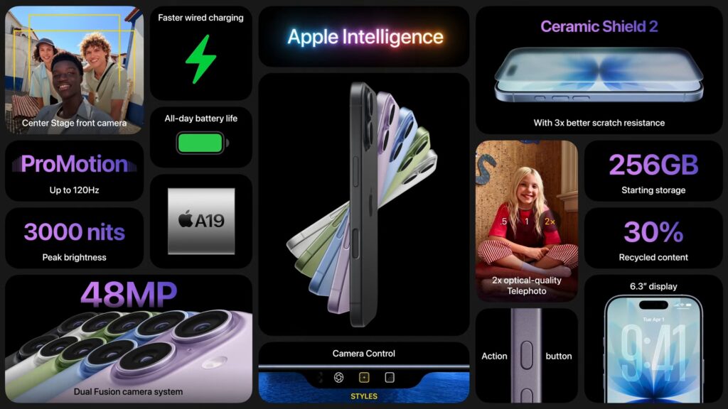 iPhone 17 specs