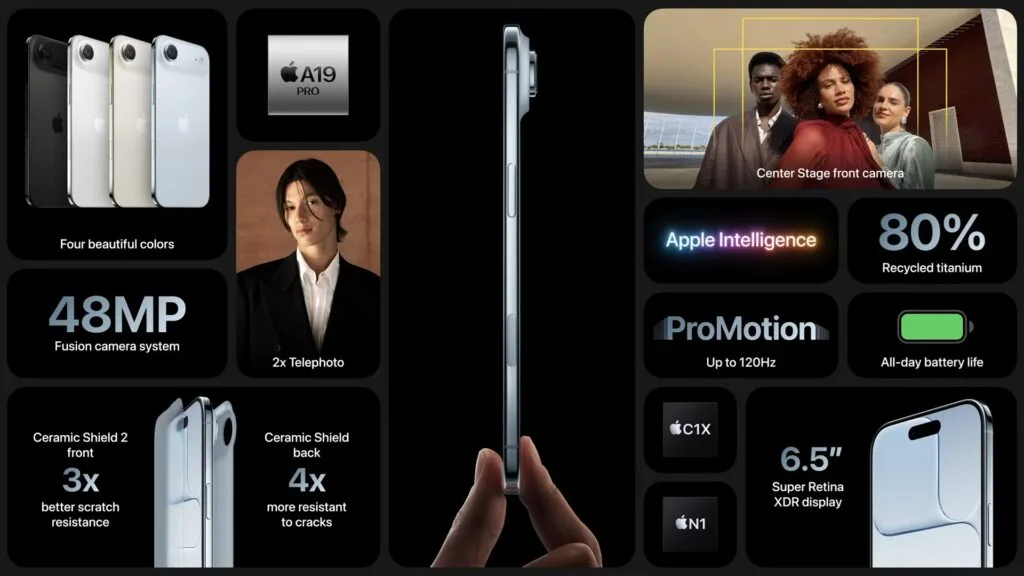 iPhone Air specs