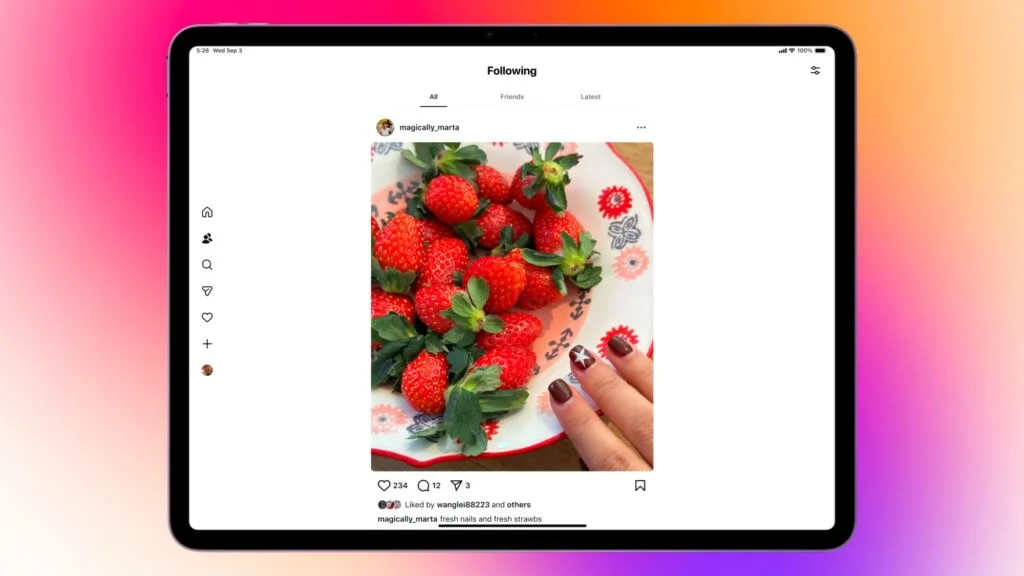 Instagram for iPad