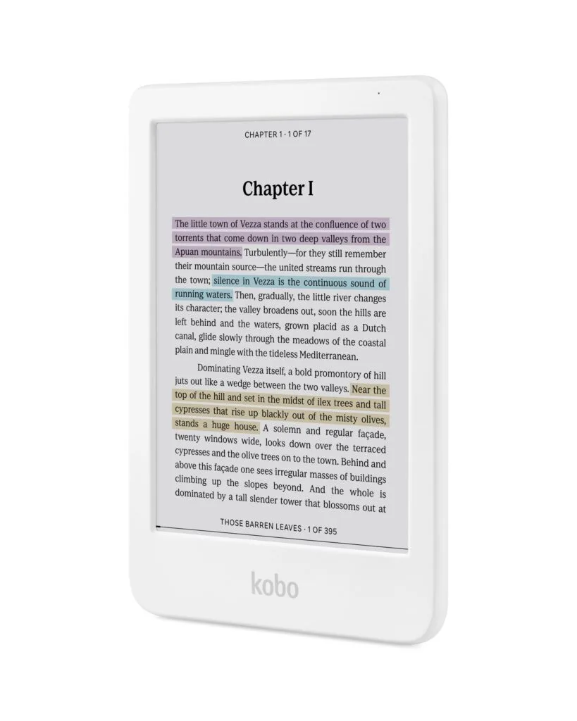 Rakuten Kobo Clara Colour