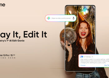 realme 15 series AI Edit Genie