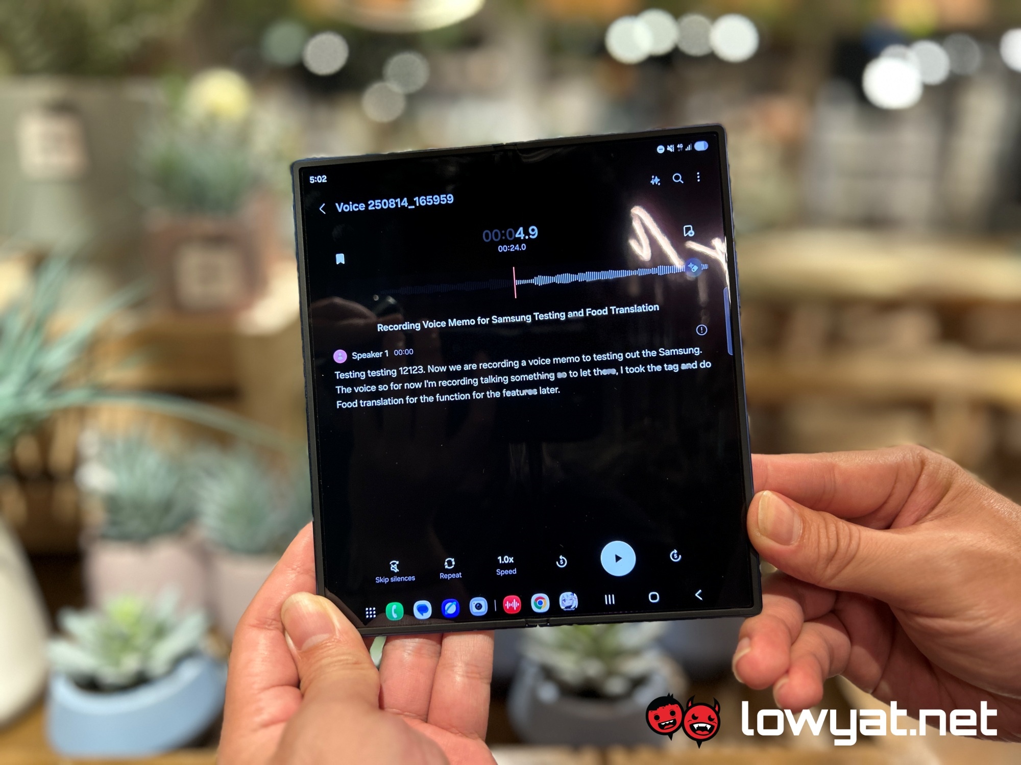 samsung galaxy z fold7 workflow