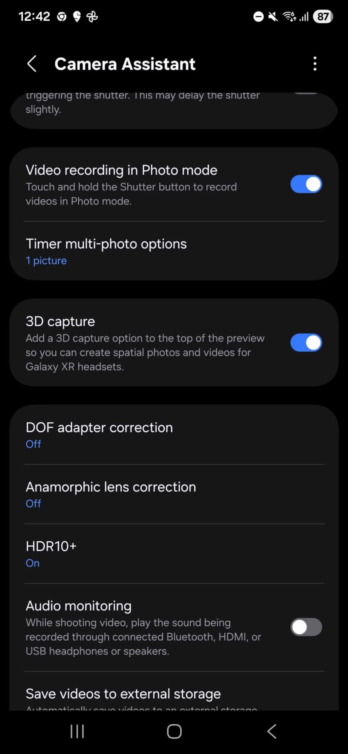 Samsung Project Moohan 3D Capture