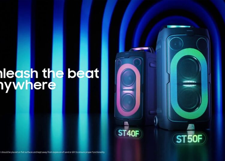 samsung sound tower st40f st50f coming to msia october