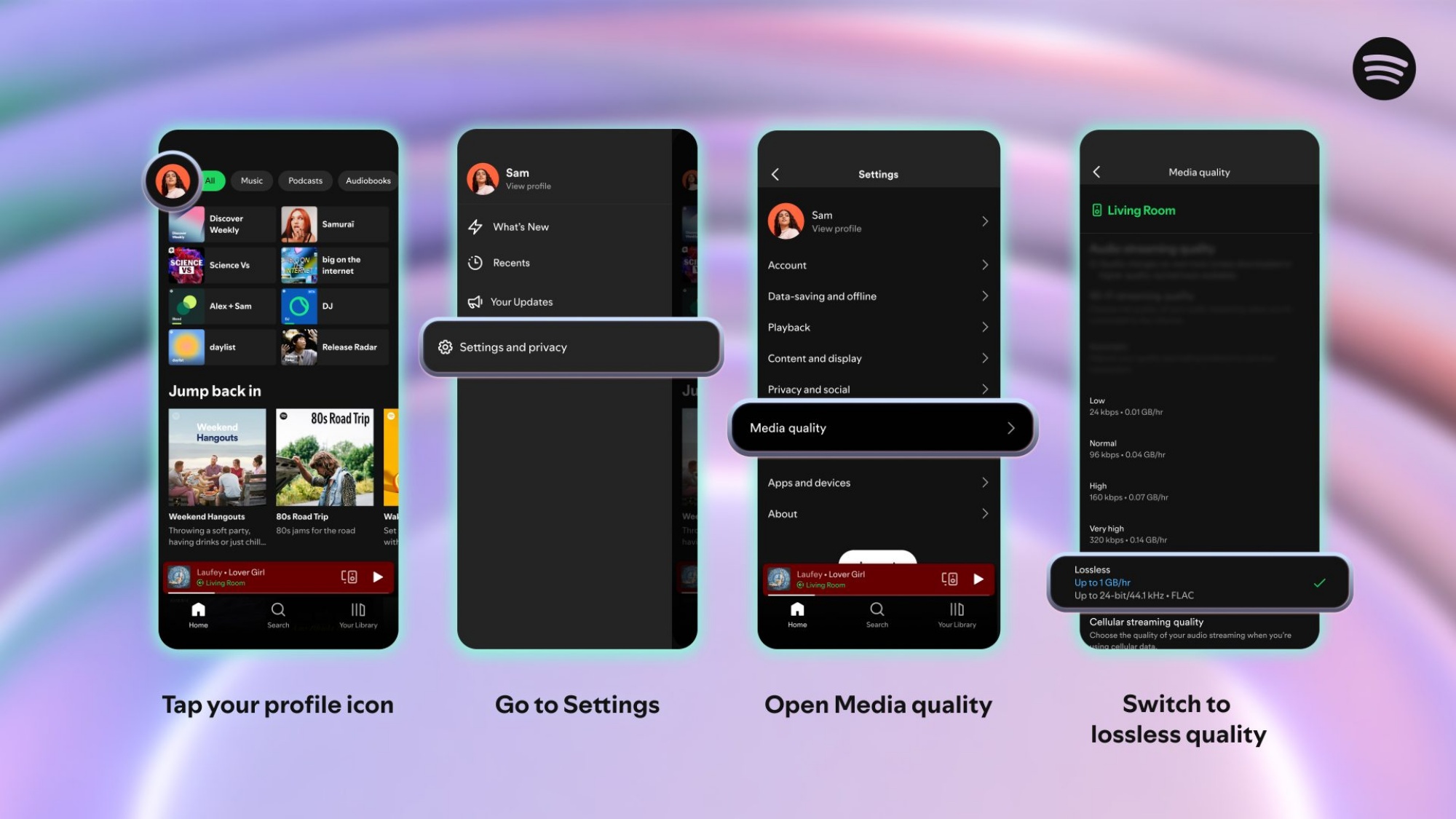 Spotify Premium Lossless