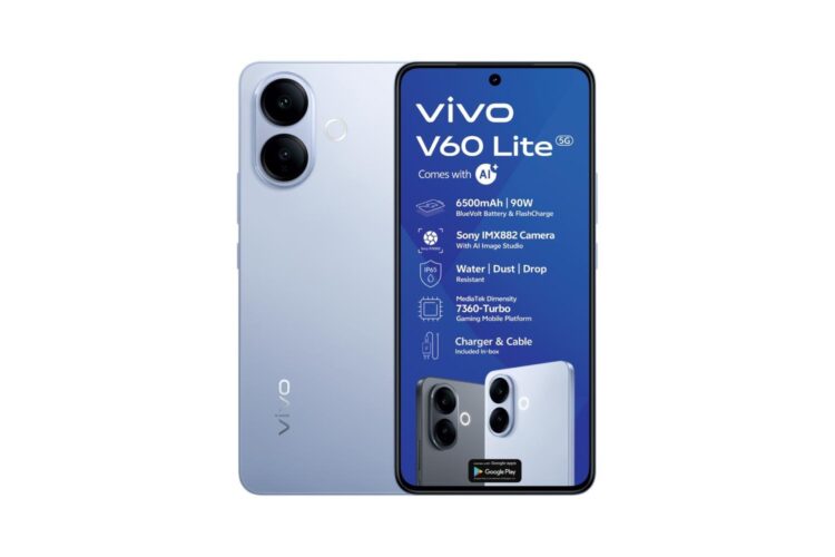 vivo V60 Lite 5G render