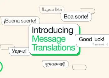 WhatsApp message translation