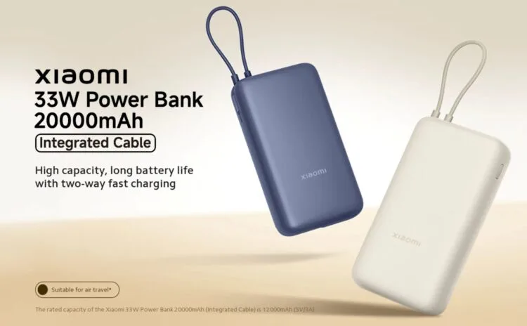 xiaomi power bank 33w 20000mah recall malaysia