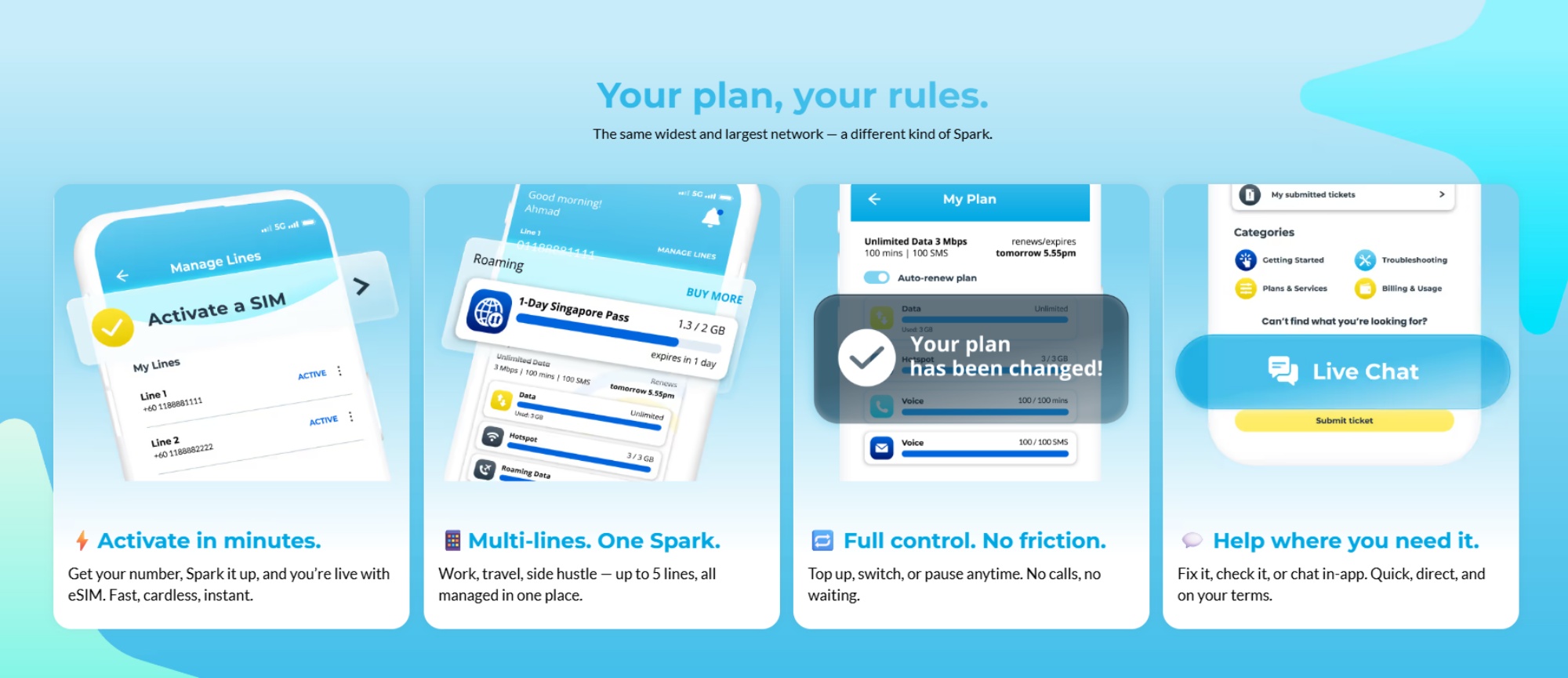 CelcomDigi introduces Spark eSIM service