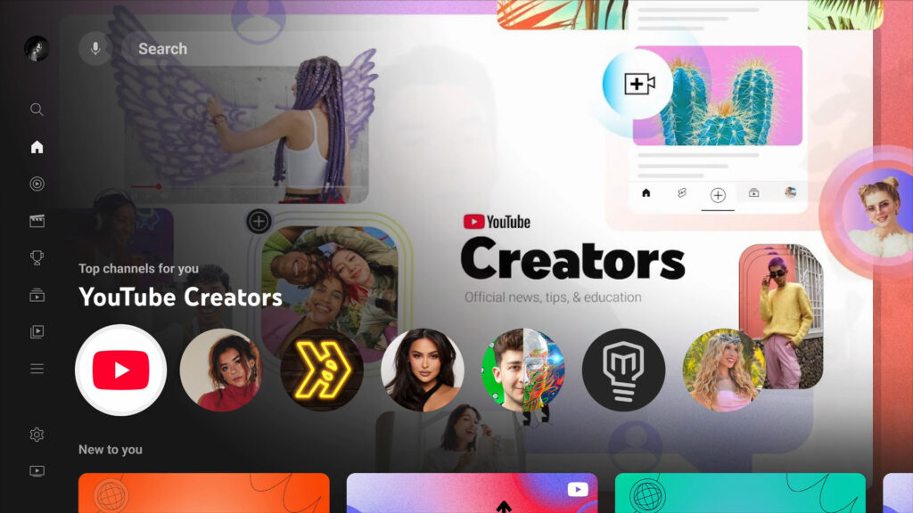 YouTube immersive previews
