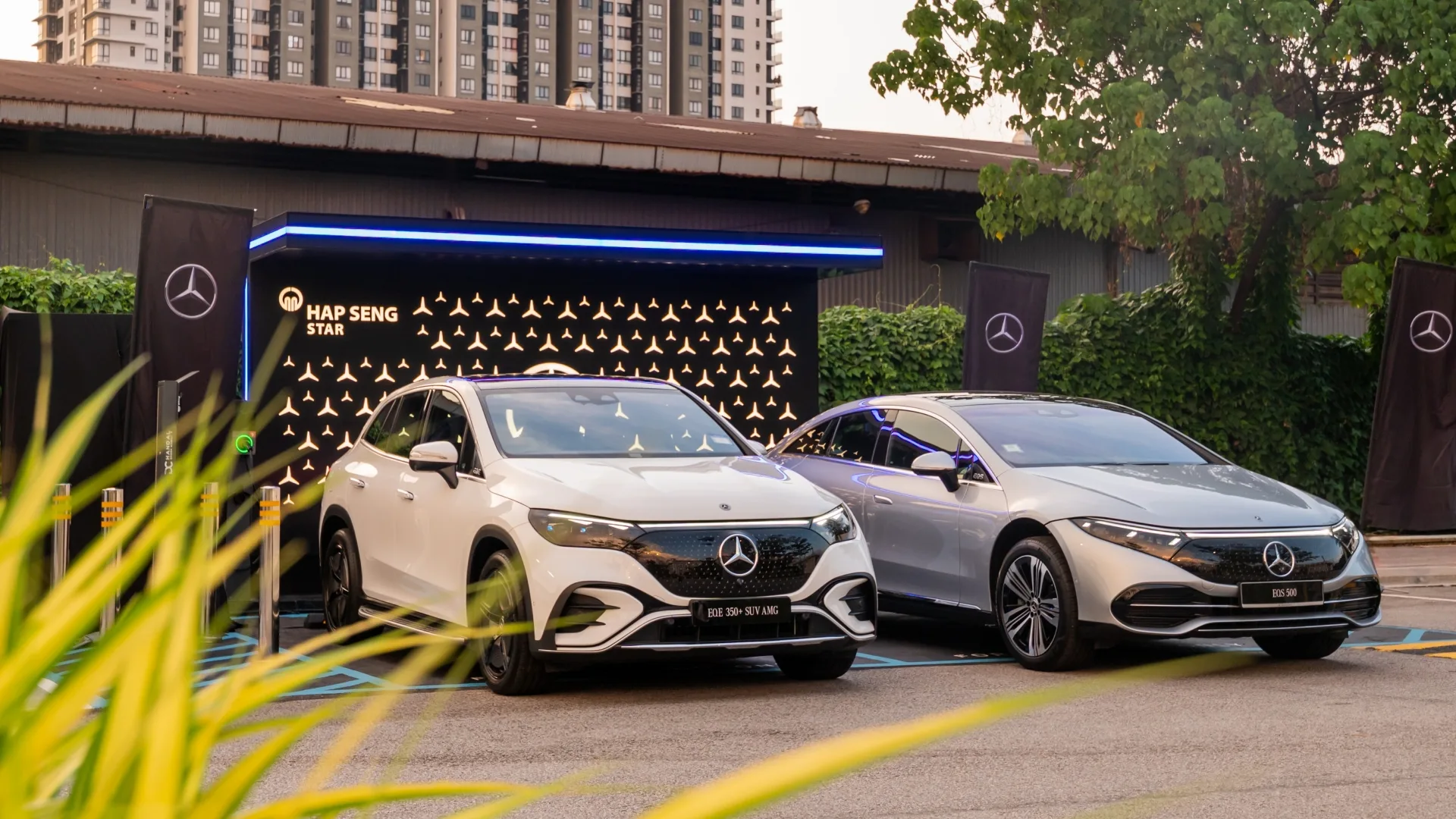 Mercedes-Benz New EV Charging Hub 