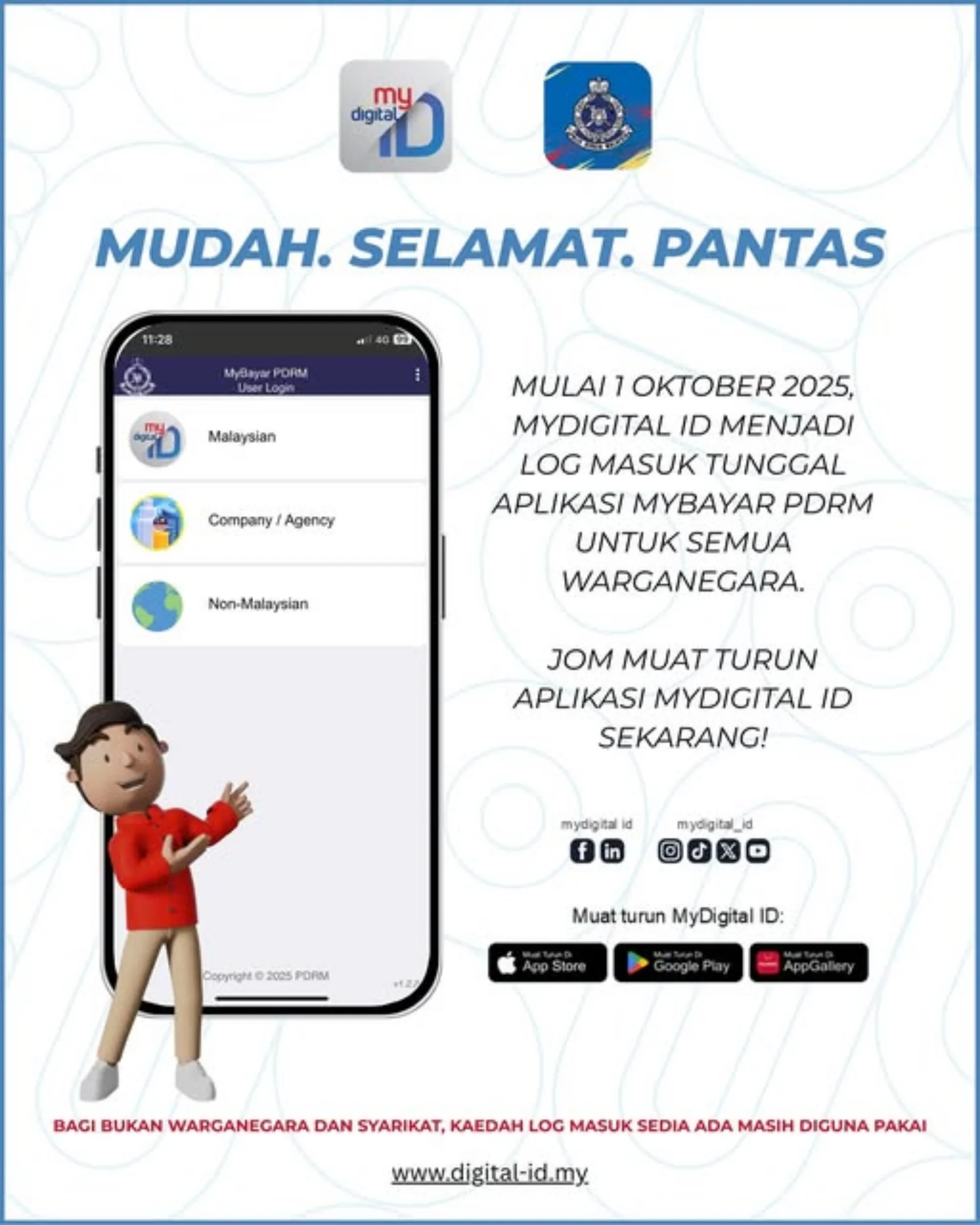 MyBayar PDRM MyDigital ID