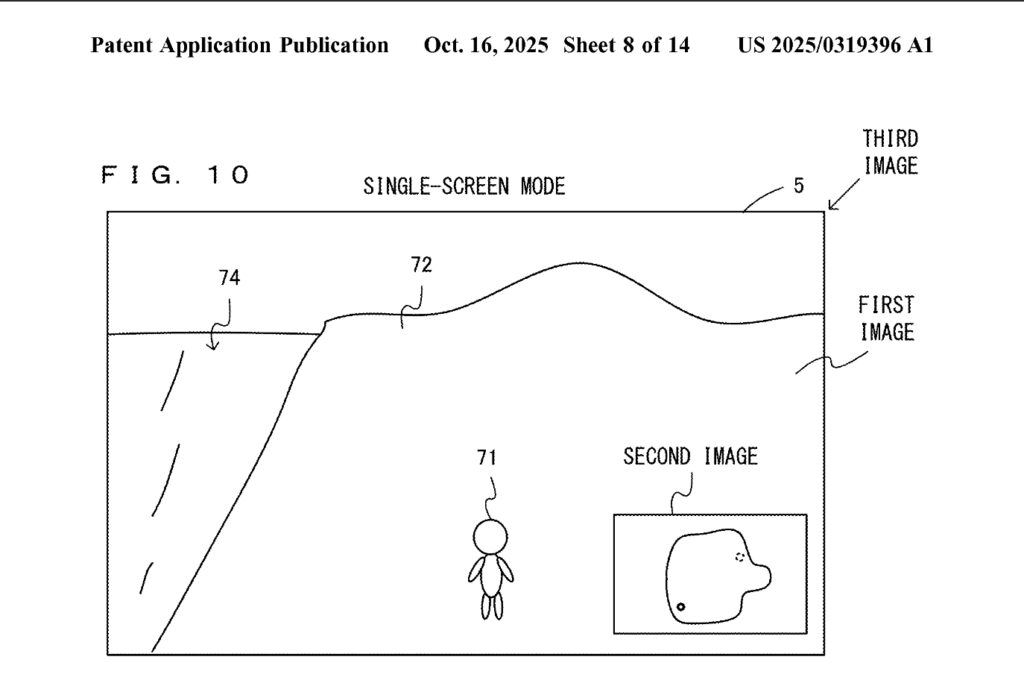 Nintendo patent switch second screen 2
