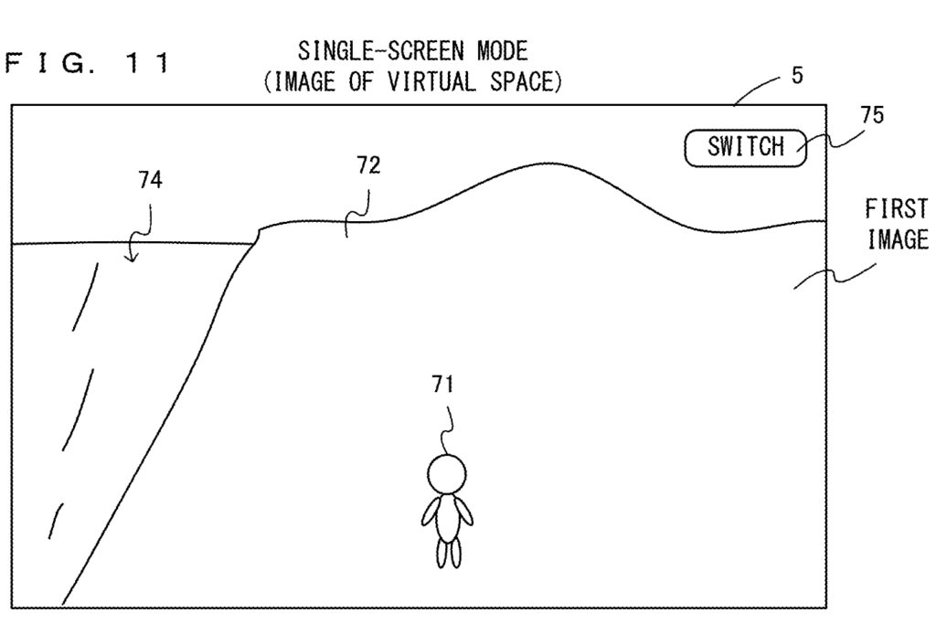 Nintendo patent switch second screen 3