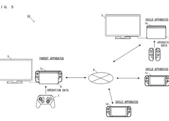 Nintendo patent switch second screen