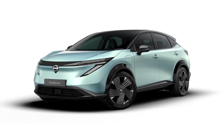 Facelifted Nissan Ariya