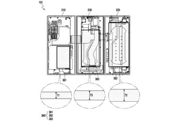 Samsung Galaxy Z Trifold patent battery