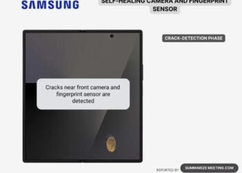 Samsung Self-Healing Display Graphics