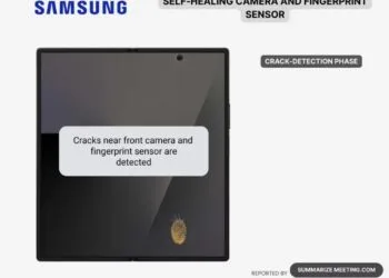 Samsung Self-Healing Display Graphics
