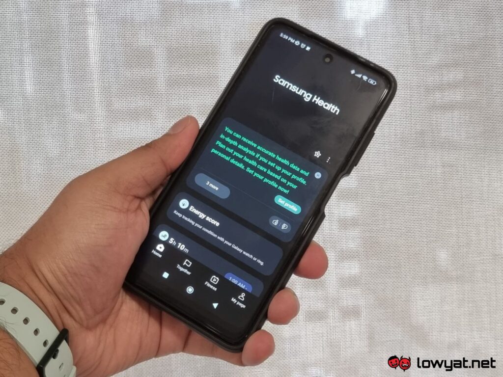 Samsung Sleep Coaching Health Monitor App