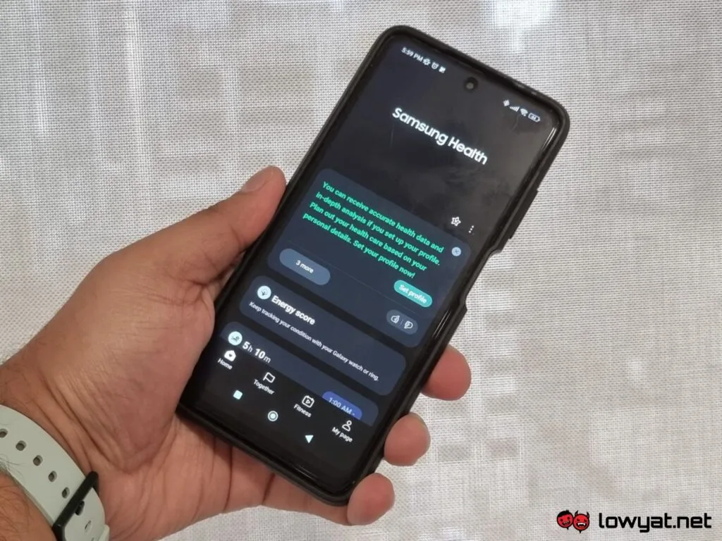 Samsung Sleep Coaching Health Monitor App