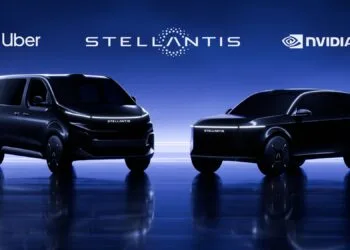 Stellantis Uber Nvidia Foxconn Robotaxi