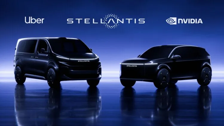Stellantis Uber Nvidia Foxconn Robotaxi