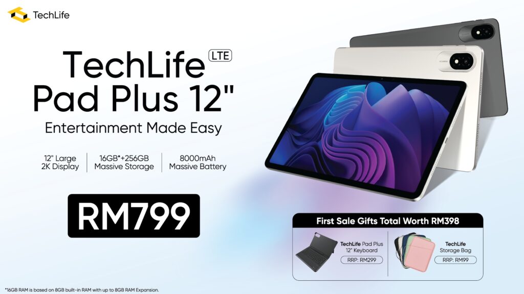 TechLife Pad Plus 12 LTE promo