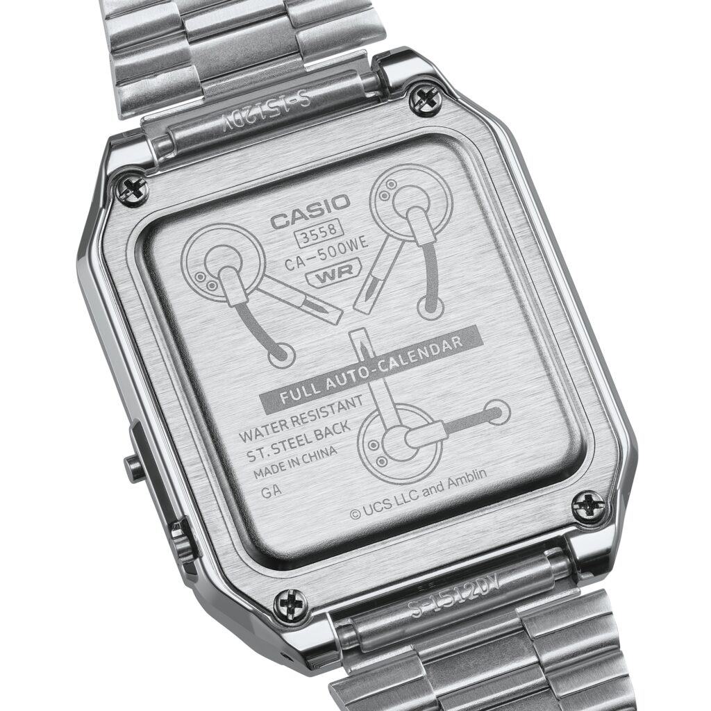 casio back to the future calculator watch