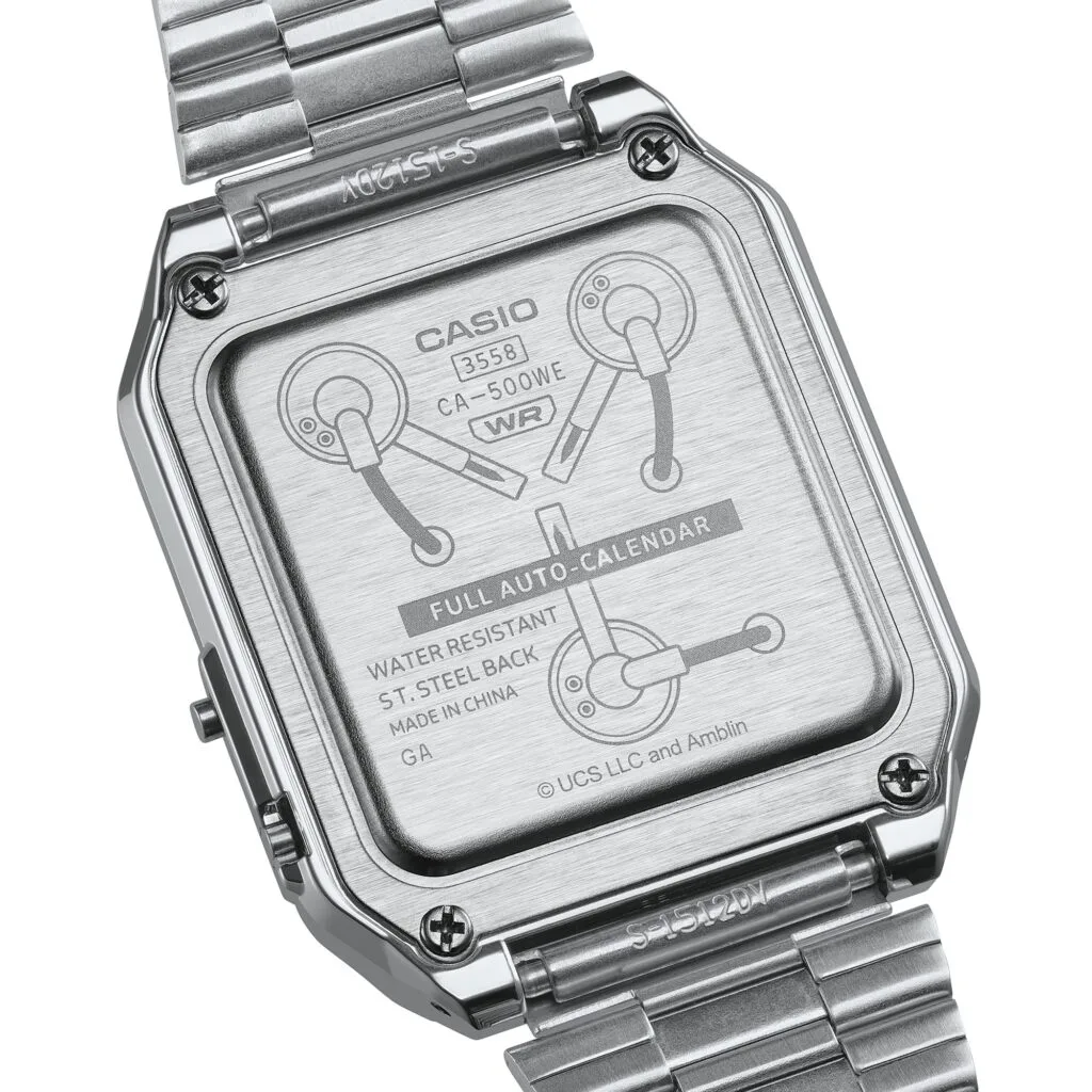 casio back to the future calculator watch