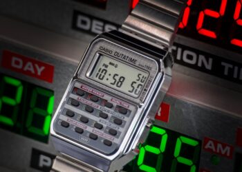 casio back to the future calculator watch