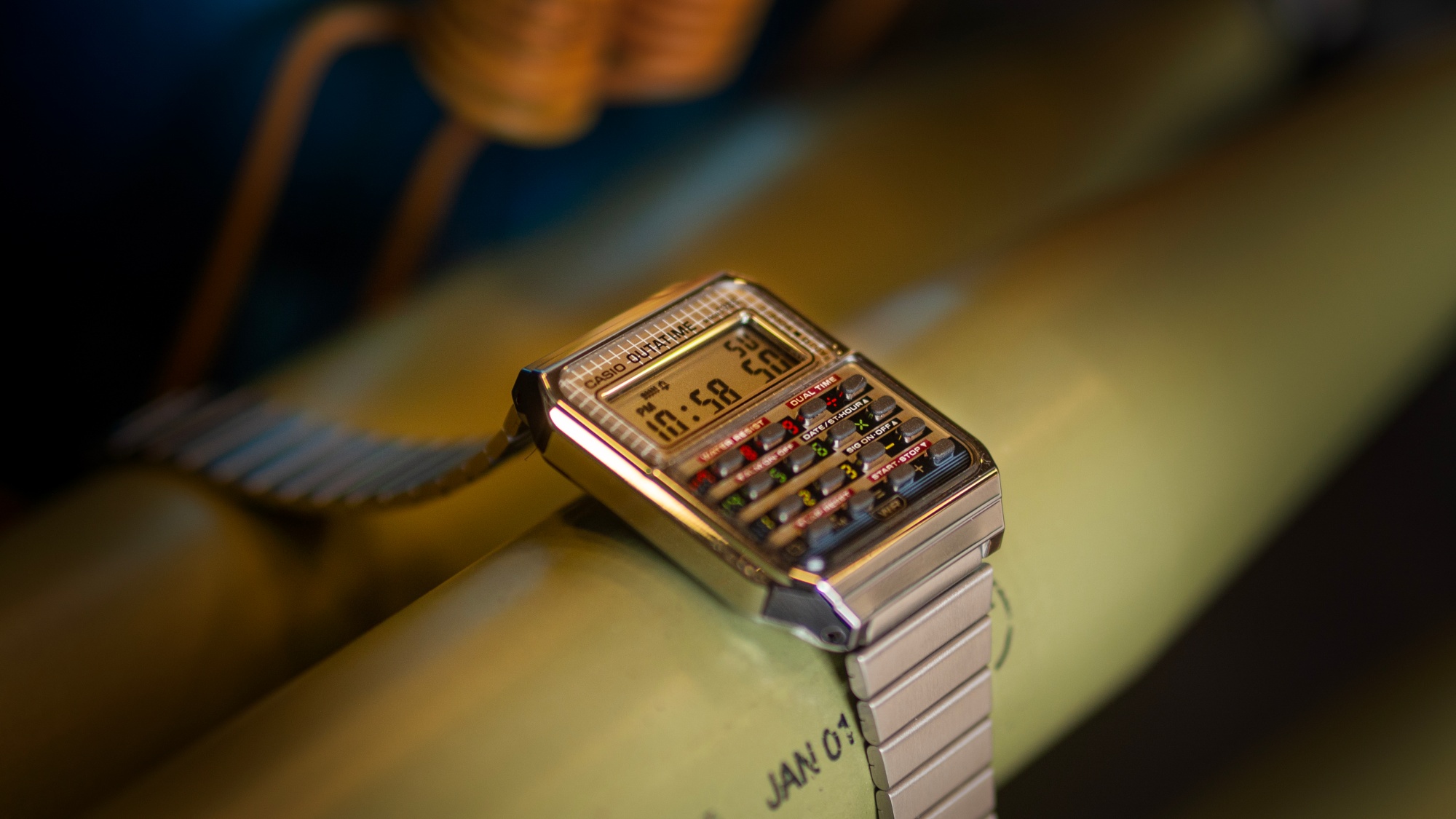 casio back to the future calculator watch