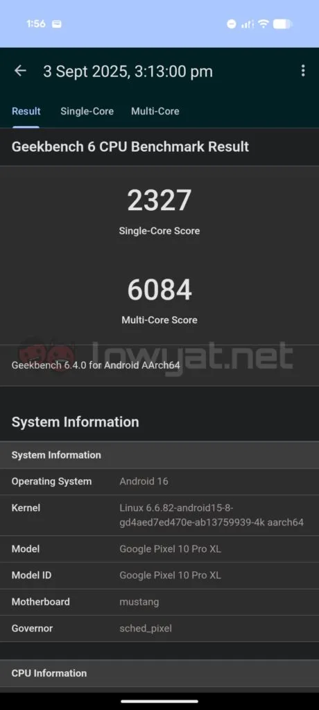 google pixel 10 pro xl review benchmarks