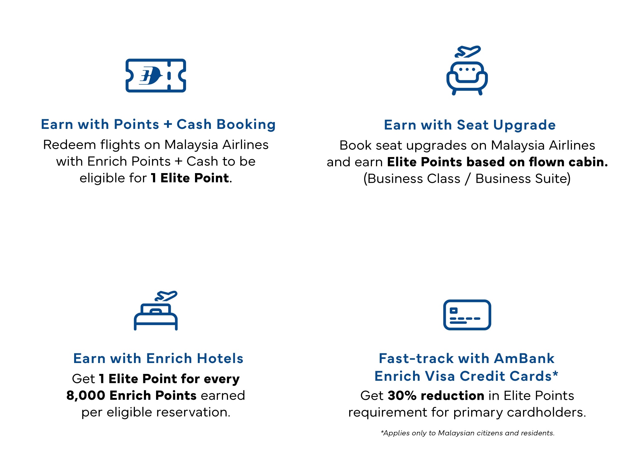 Malaysia Airlines Enrich