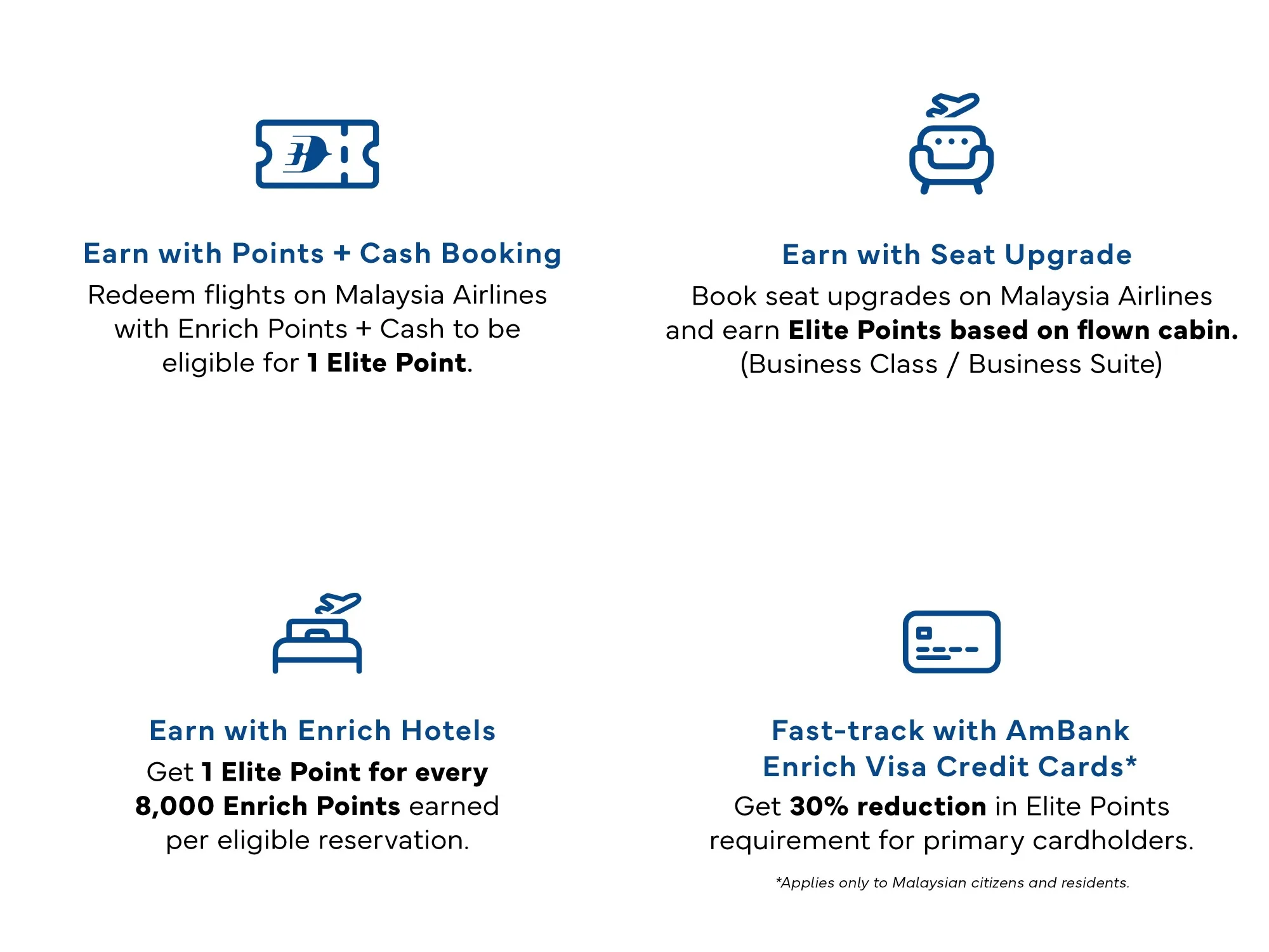 Malaysia Airlines Enrich
