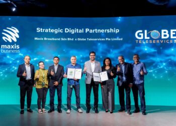 maxis partners with globe teleservices for enhanced security