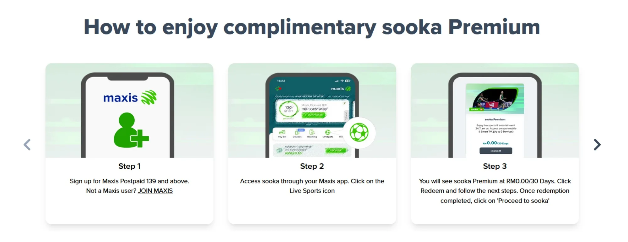 Maxis Postpaid sooka Premium