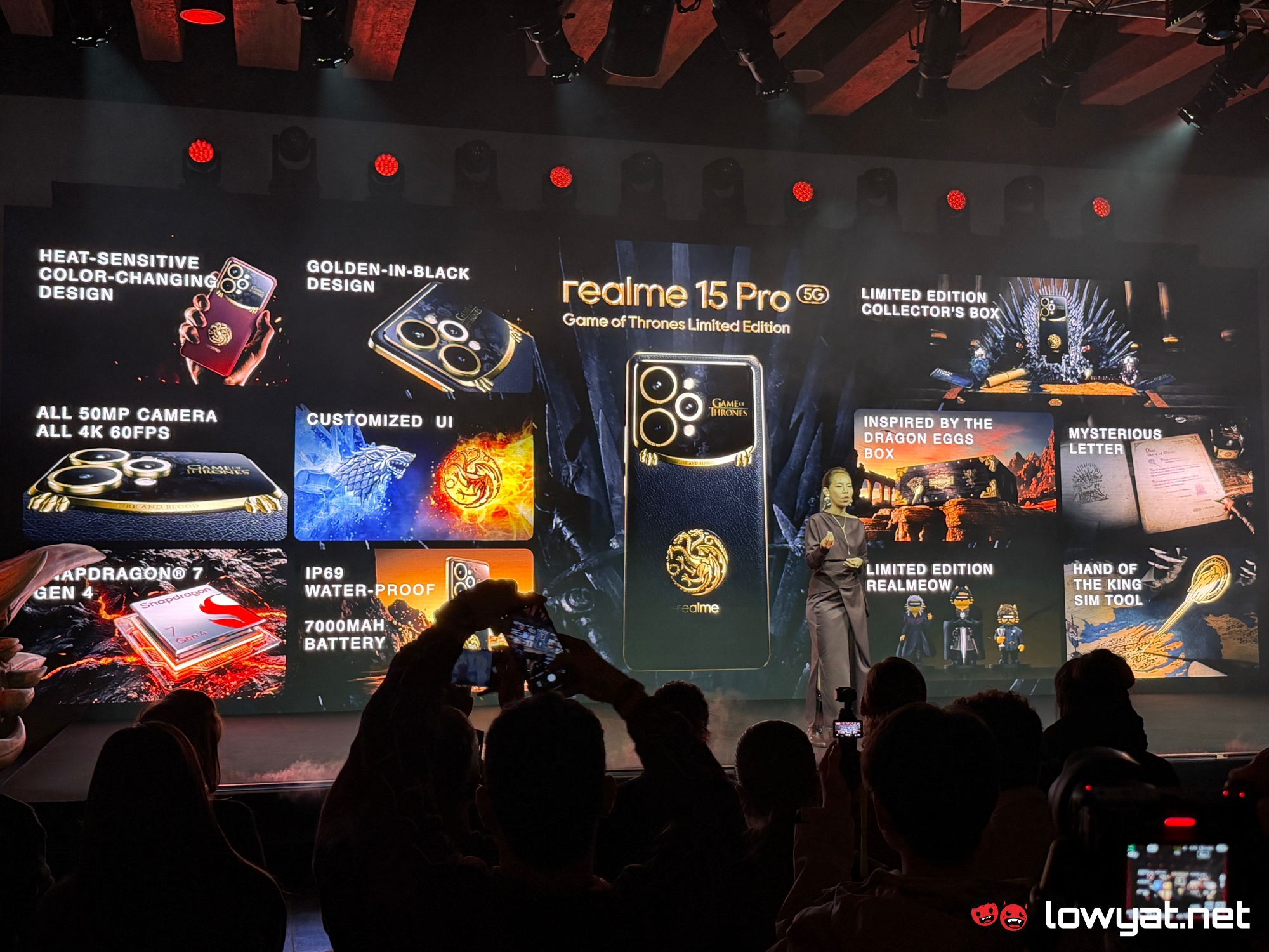 realme 15 pro Game of Thrones launch