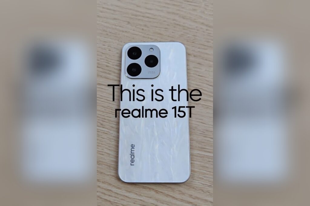 realme 15T back