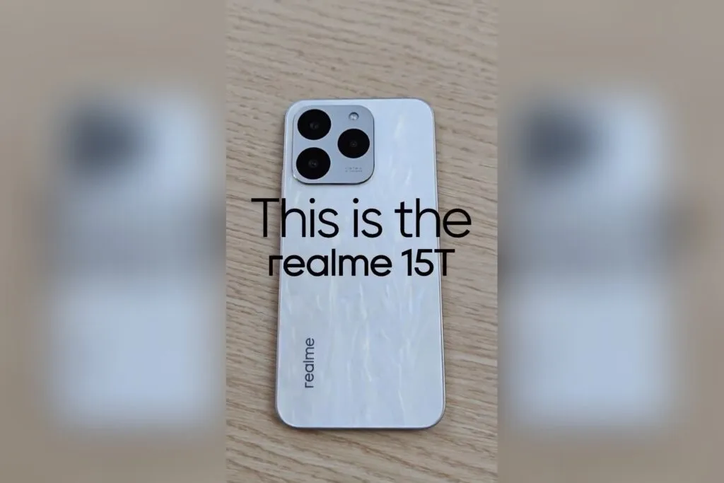 realme 15T back