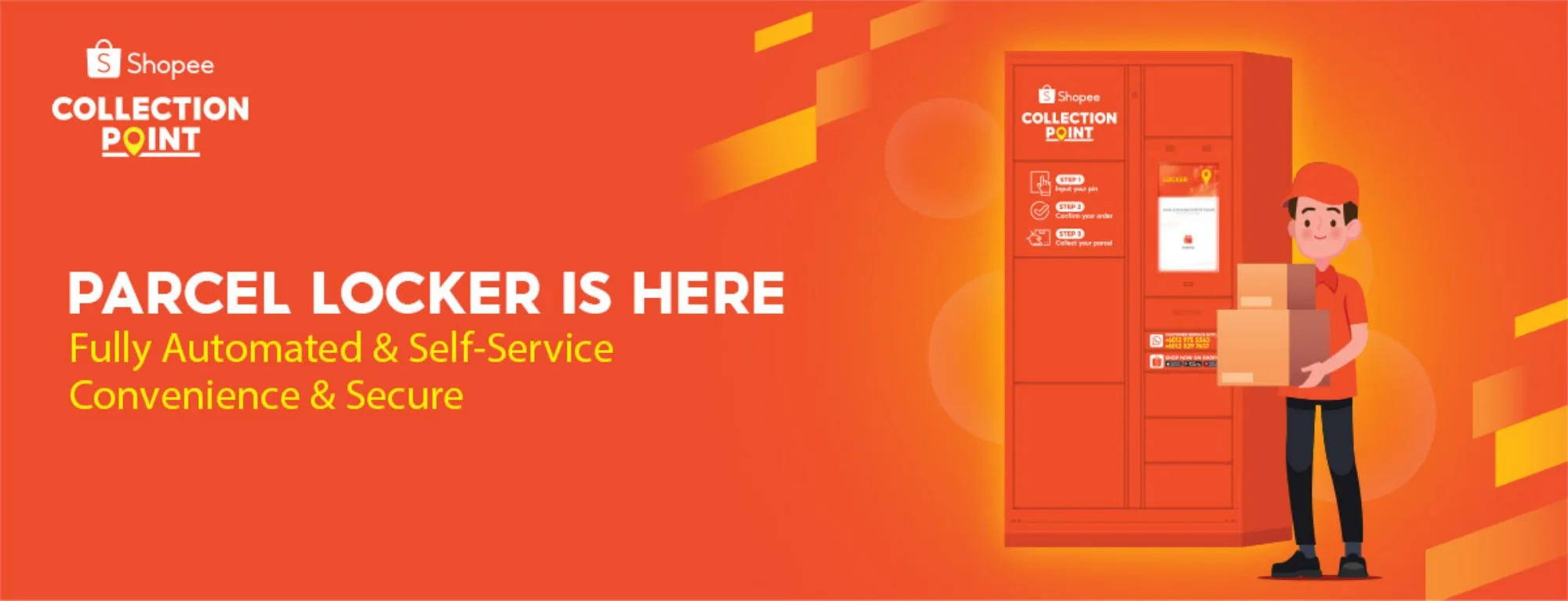 Shopee parcel locker KL Gateway Mall