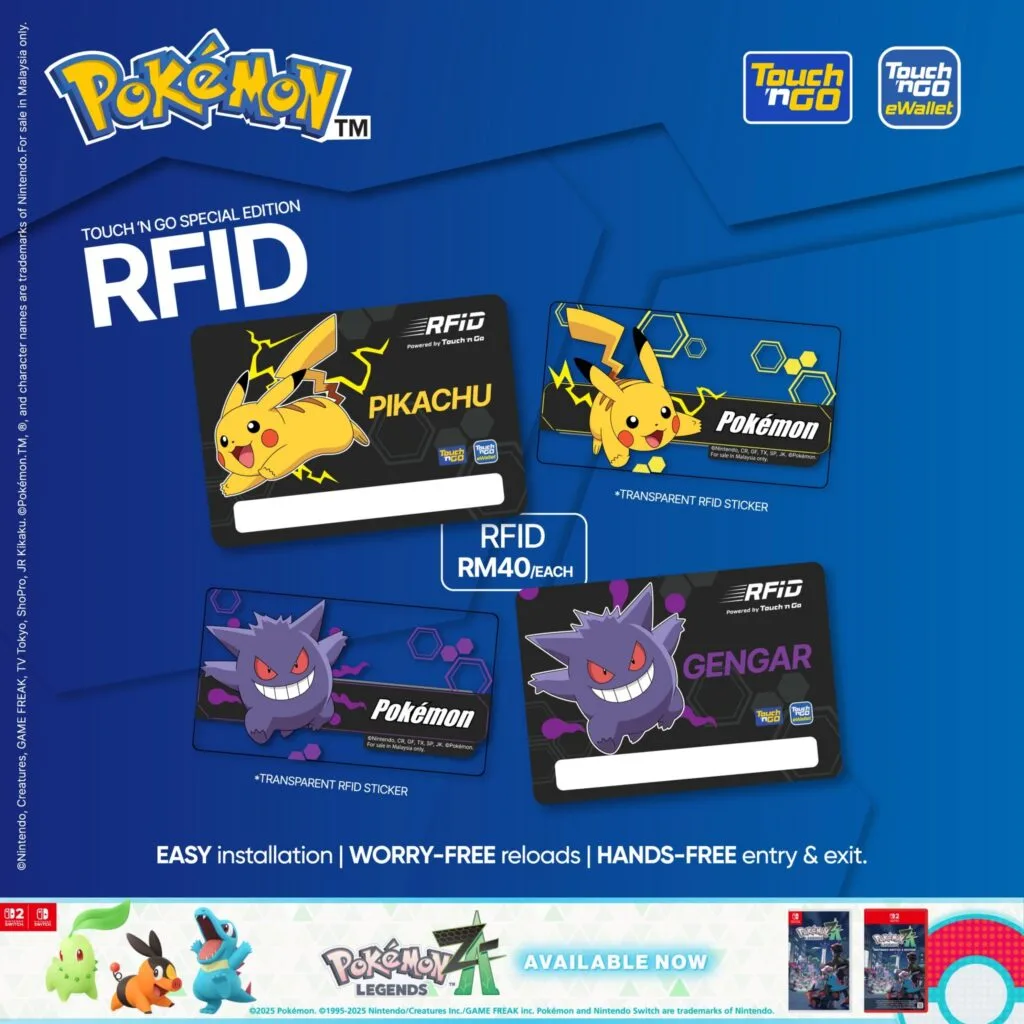 Touch 'n Go Pokémon RFID tag